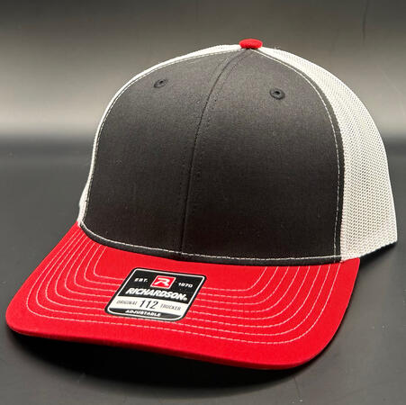 Black/ / Red / White